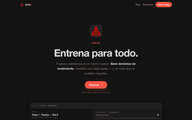 Portada de Areté
